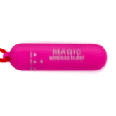 Black wireless bullet vibrator with remote control for discreet pleasure